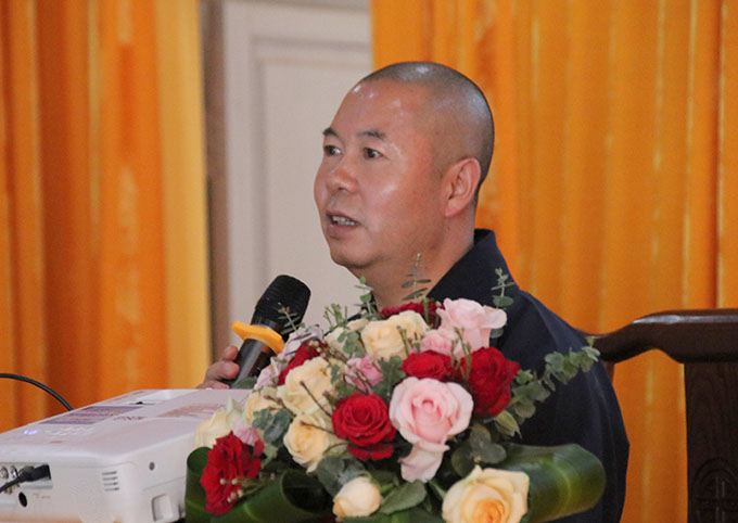 瑞安市首届佛教教职人员培训班在湖岭宝胜寺举